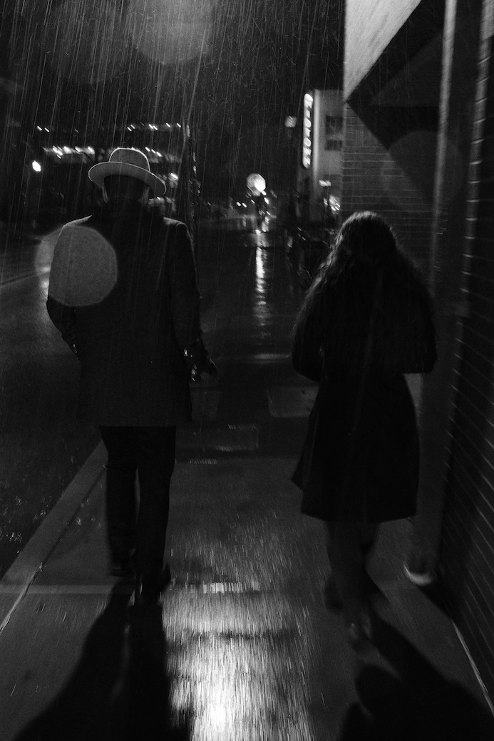 Black and white photo of Asian dub Foundation performing at Rock for Churchill