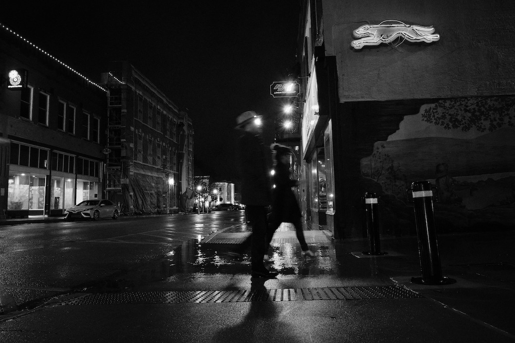 Black and white photo of Asian dub Foundation performing at Rock for Churchill