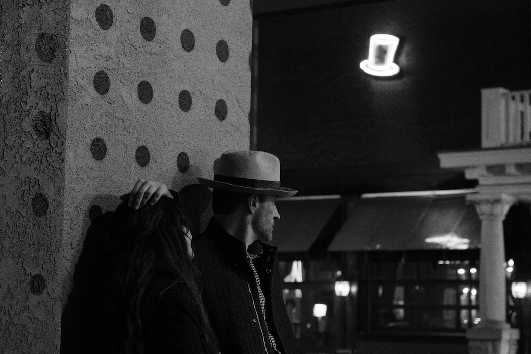 Black and white photo of Asian dub Foundation performing at Rock for Churchill