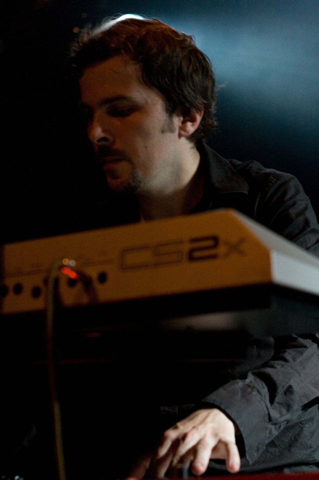 Photo of Tomas from Narcotic Fields performing live